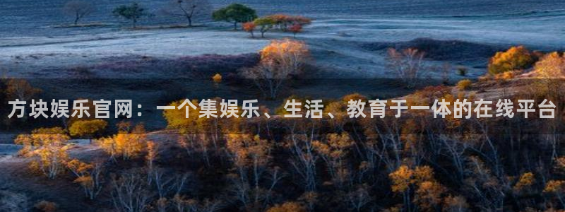 旺财28体育f开号：方块娱乐官网：一个集娱乐、生活、教育于一体的在线平台