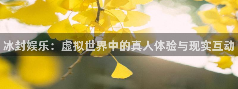 旺财28体育官网：冰封娱乐：虚拟世界中的真人体验与现实互动
